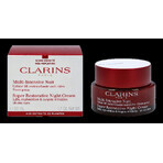 Clarins Crema de Noche para Pieles Maduras 1×50 ml, Crema de Noche