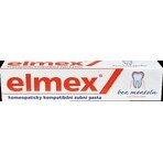 ELMEX PASTA DENTAL SIN MENTOL 1×75 ml, sin mentol