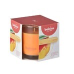 Bolsius Aromatic 2.0 Botella para vela perfumada Mango 1×1 unidad, tamaño 95 x 95 mm