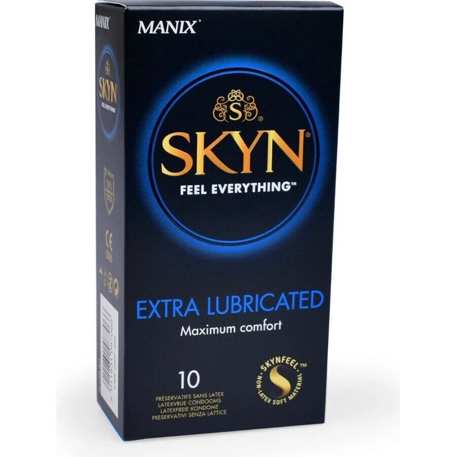 Manix Skyn Extra Lubricado 1×10 uds, preservativos