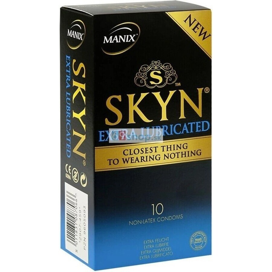 Manix Skyn Extra Lubricado 1×10 uds, preservativos