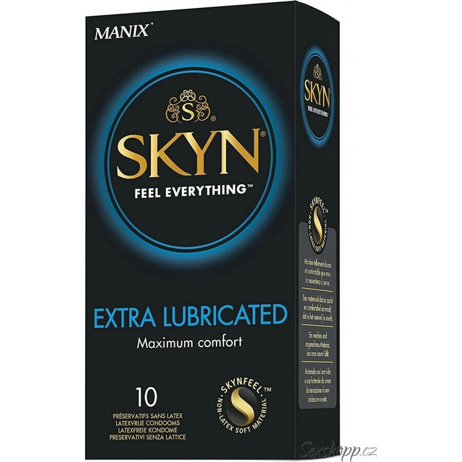 Manix Skyn Extra Lubricado 1×10 uds, preservativos