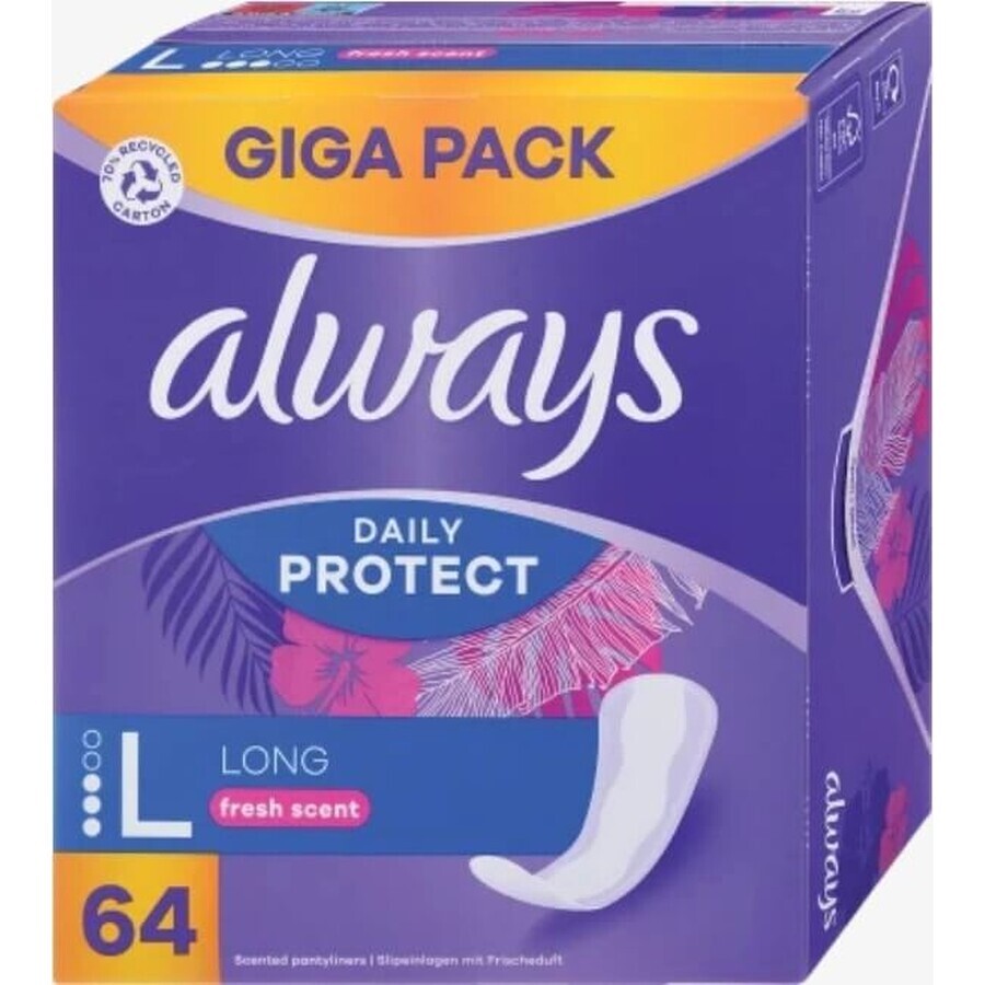 Always Intimates 64pz Always Intimates 64pz Long Fresh scent 1×64 pz, biancheria intima