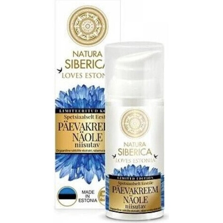 Natura Siberica Loves Estonia Crema facial hidratante diaria 1×50 ml, crema de día