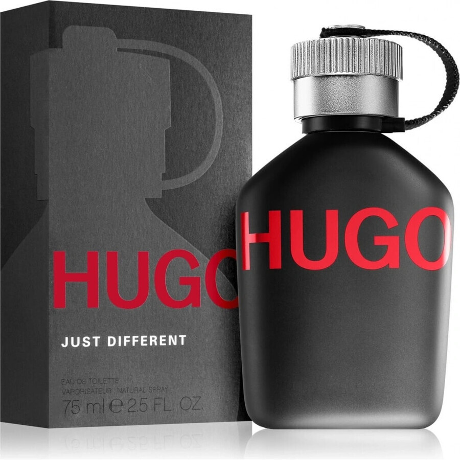 Hugo Boss Hugo Hugo Just Different Edt 75ml 1×75 ml, Eau de Toilette