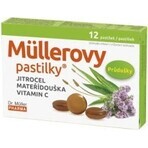 PASTILLAS MÜLLER CON SKOR. MAT. HIJA Y VIT. C 1×12 uds, para la tos