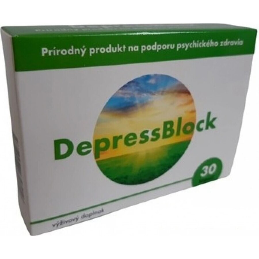 DepressBlock 1×30 cps, complemento alimenticio