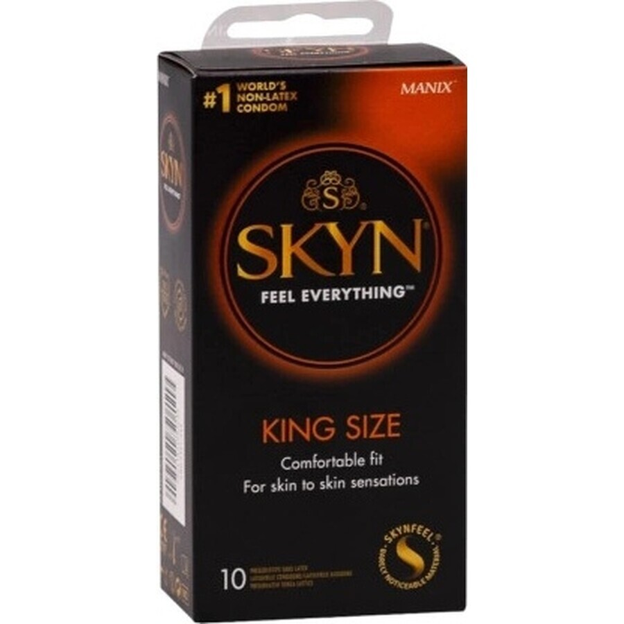 Manix Skyn King Size 1×10 pcs, préservatifs