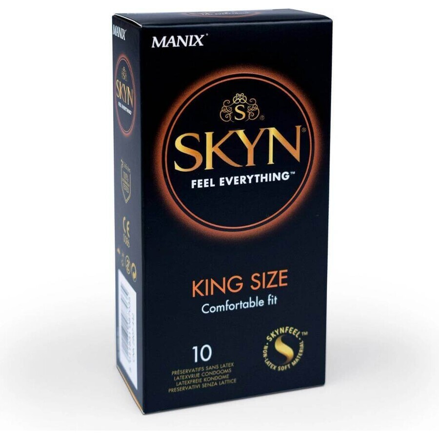 Manix Skyn King Size 1×10 pcs, préservatifs