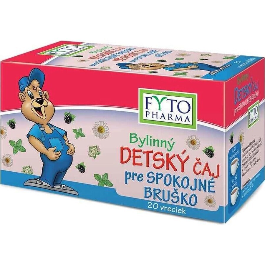 Té infantil FYTO PARA UN NIÑO TRANQUILO 20×1 g, té