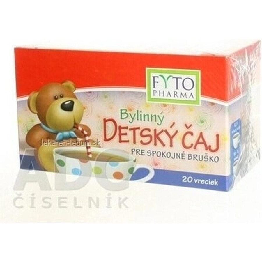 Té infantil FYTO PARA UN NIÑO TRANQUILO 20×1 g, té