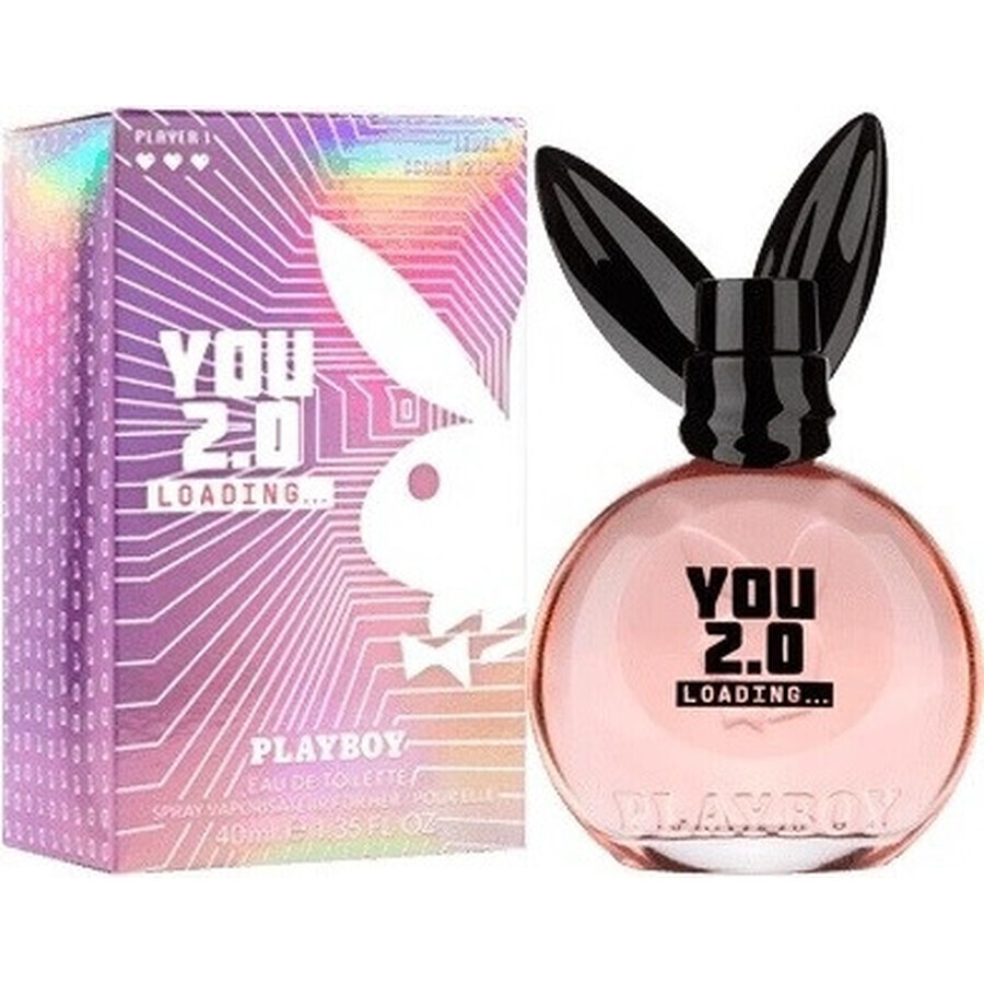 PLAYBOY YOU 2.0 LOADING FOR HER eau de toilette 1×40ml, eau de toilette per donna