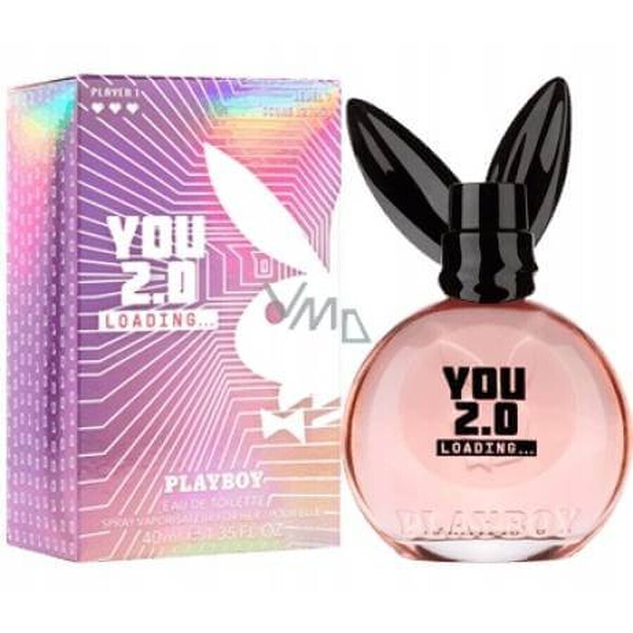 PLAYBOY YOU 2.0 LOADING FOR HER eau de toilette 1×40ml, eau de toilette per donna