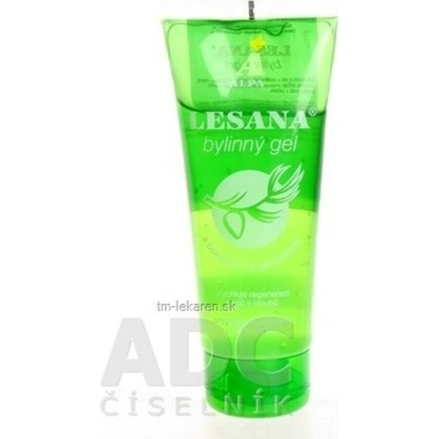 ALPA LESANA GEL 1×100 ml, gel de hierbas