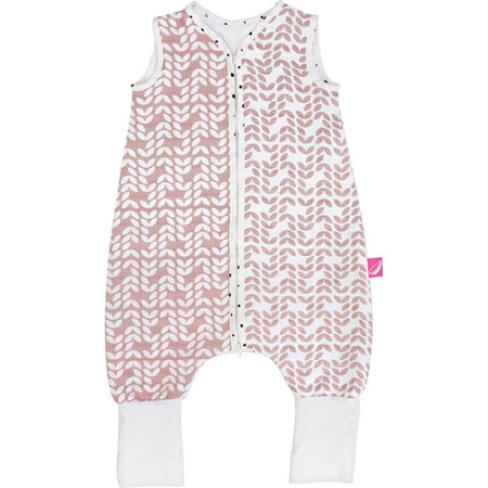 Saco de dormir de muselina con patas MOTHERHOOD Pink Classics 12-18m 0,5 tog 0,5 tog 1×1 ud, saco de dormir