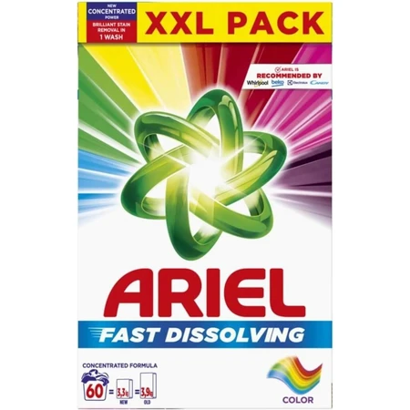 Ariel powder 3.3kg/60PD Color 1×3.3 kg powder