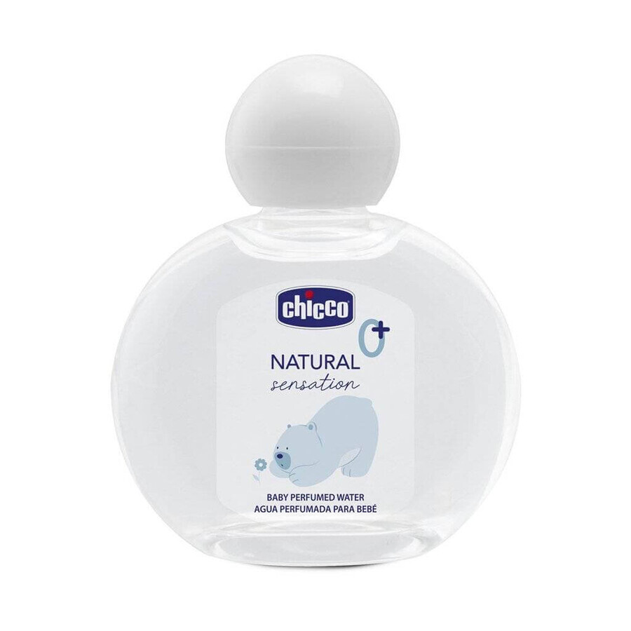 CHICCO Natural Sensation agua de perfume para bebés 100ml, 0m+ 1×100ml, agua de perfume para bebés