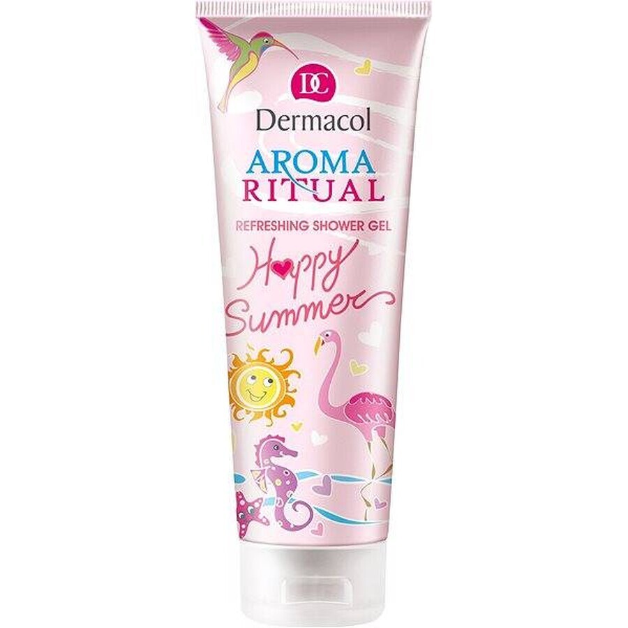 Dermacol Aroma Ritual gel de duș Happy Summer 1×250 ml, blând