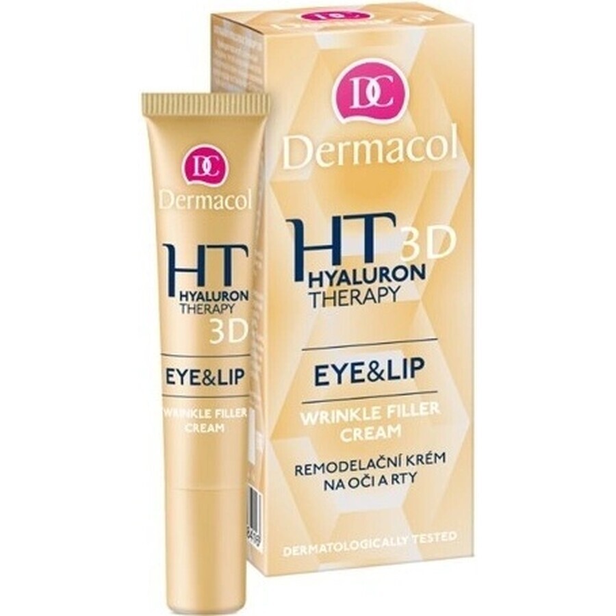 DERMACOL HYALURON THERAPY 3D Augen- und Lippenkontur 1×15 ml, Augencreme