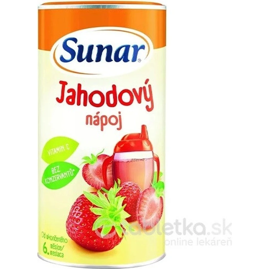 Sunar Bebida soluble de fresa 1×200 g