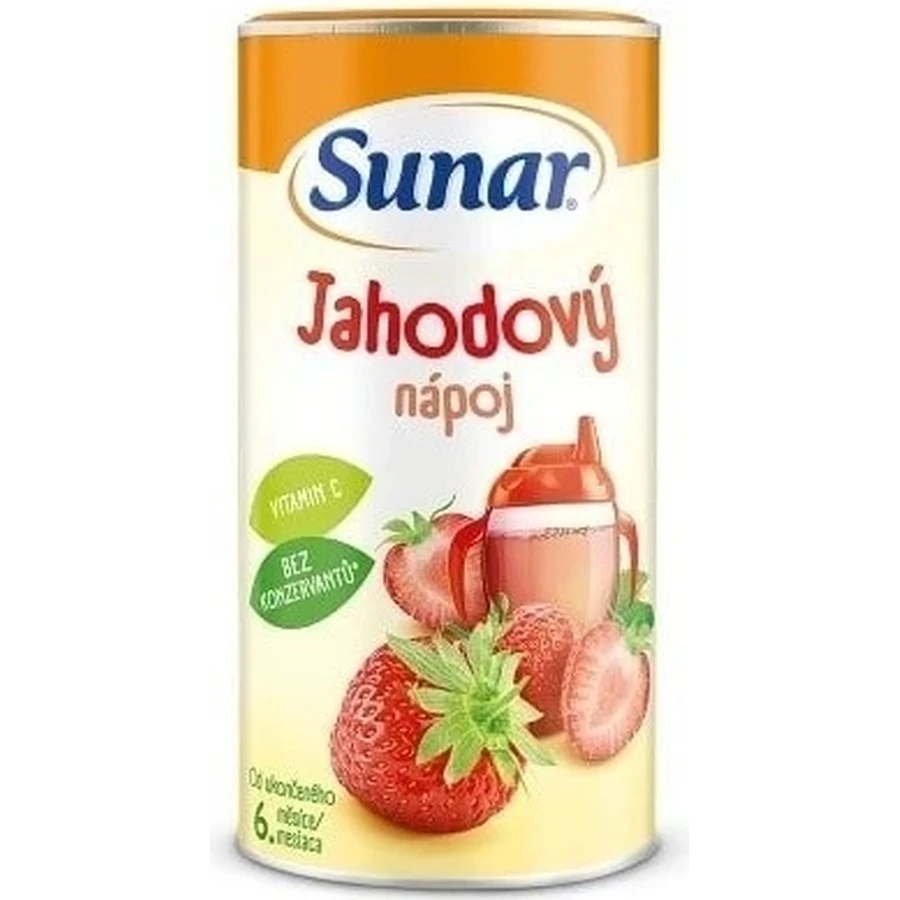 Sunar Bebida soluble de fresa 1×200 g