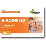 Slovakiapharm B-KOMPLEX + Vitamin C 1×30 tbl, Nahrungsergänzungsmittel