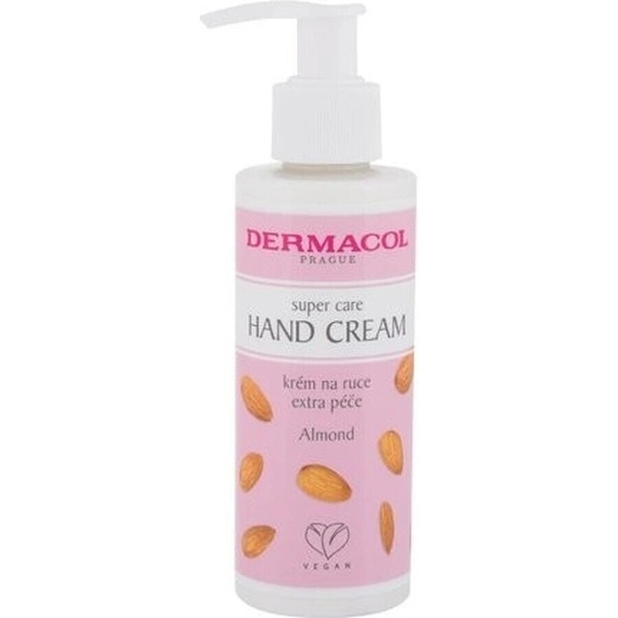 Dermacol Super Care Crema de Manos Almendra 1×150 ml, crema de manos