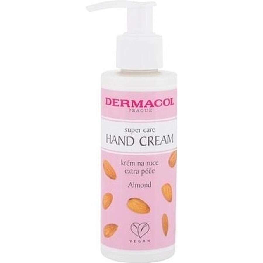 Dermacol Super Care Crema de Manos Almendra 1×150 ml, crema de manos