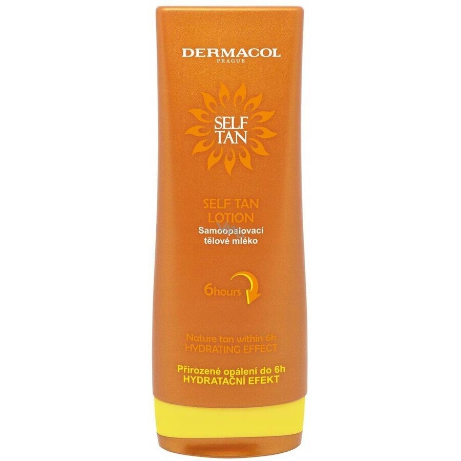 Dermacol SEPF TAN Lotion autobronzante pour le corps 1×200 ml, lotion autobronzante