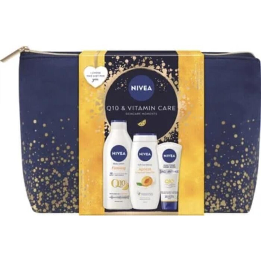 NIVEA BAG Q10 CARE 1×1 Stück, Geschenkpackung