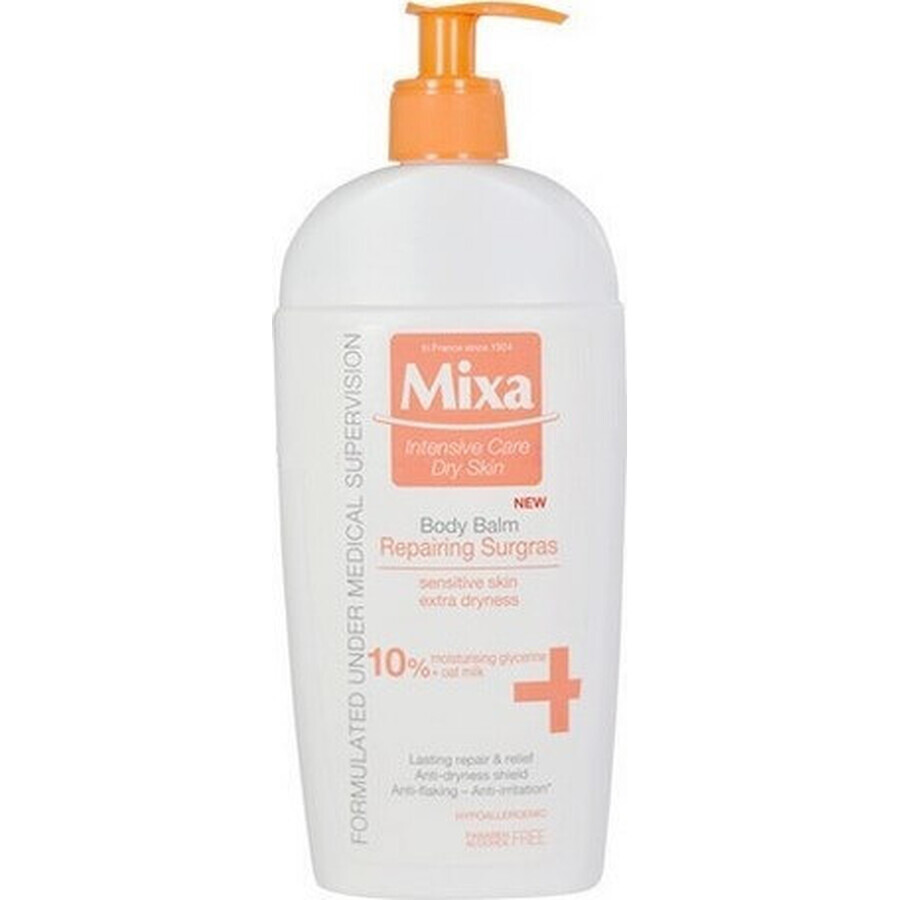 Mixa Regenerating Surgras Body Balm 1×400 ml, regenerierende Körperlotion