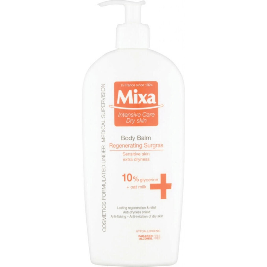 Mixa Regenerating Surgras Body Balm 1×400 ml, regenerierende Körperlotion