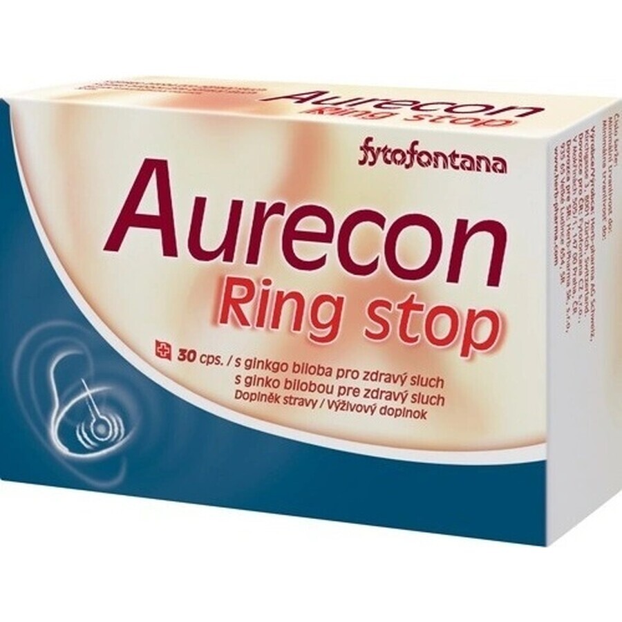 Fytofontana Aurecon Ringstop 1×30 cps, voedingssupplement