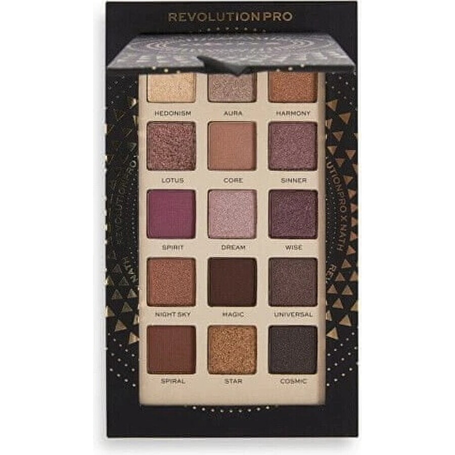 Revolution PRO, X Nath Night, eye shadow palette 1×16,50 g, eye shadow palette