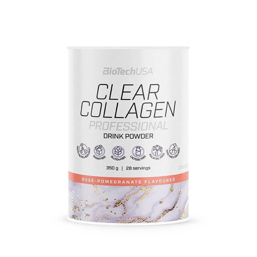 BIOTECH CLEAR COLLAGEN PROFESSIONAL BROSQUINE TEA 1×350g, gearomatiseerd drankpoeder