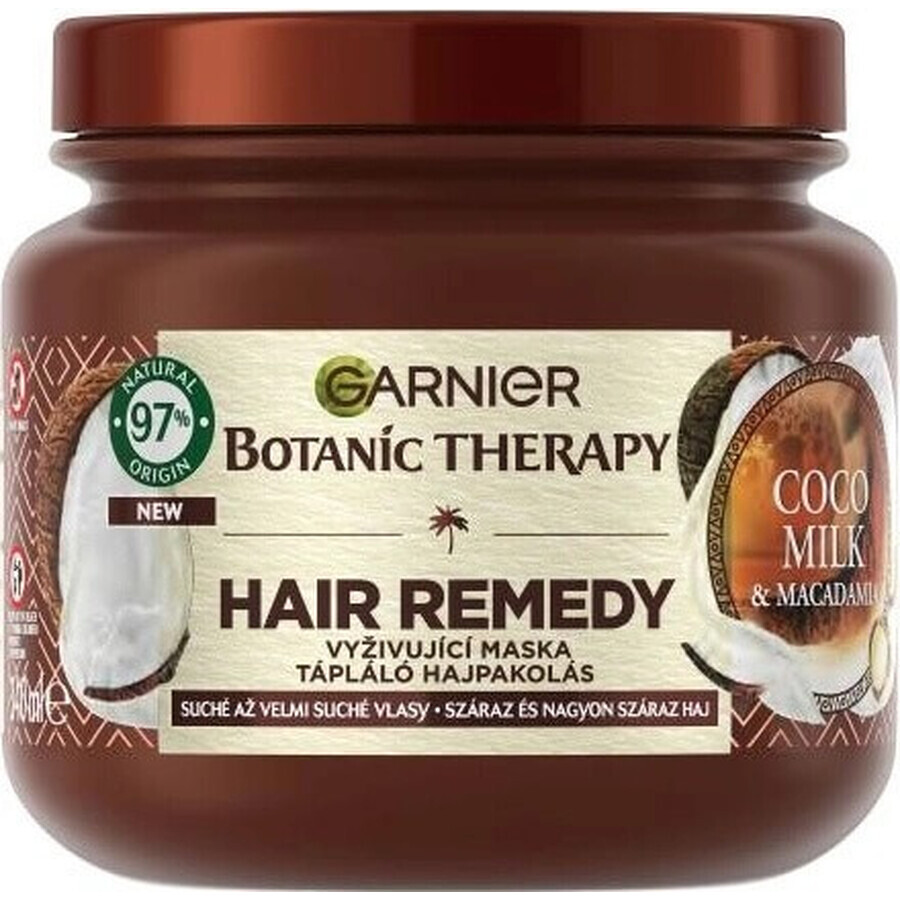 Garnier Botanic Therapy Hair Remedy Honey Treasure 1×340 ml, regenererend masker voor beschadigd haar, 340 ml