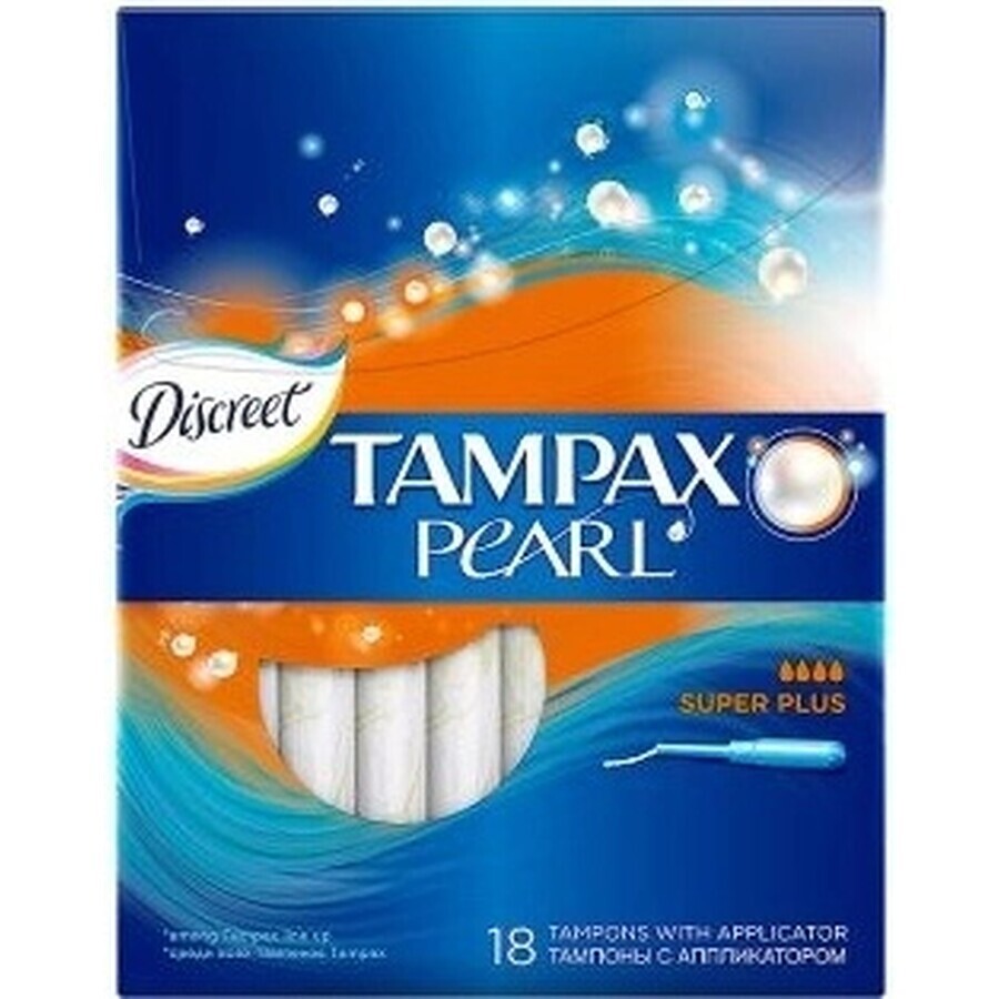 Tampax NON-PLASTIC Super Plus 18 unidades 1×18 unidades, compresas