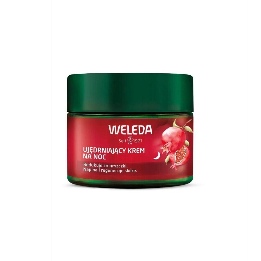 Weleda straffende Nachtcreme mit Granatapfel und Maca-Peptiden 1×1 St., Nachtcreme für das Gesicht