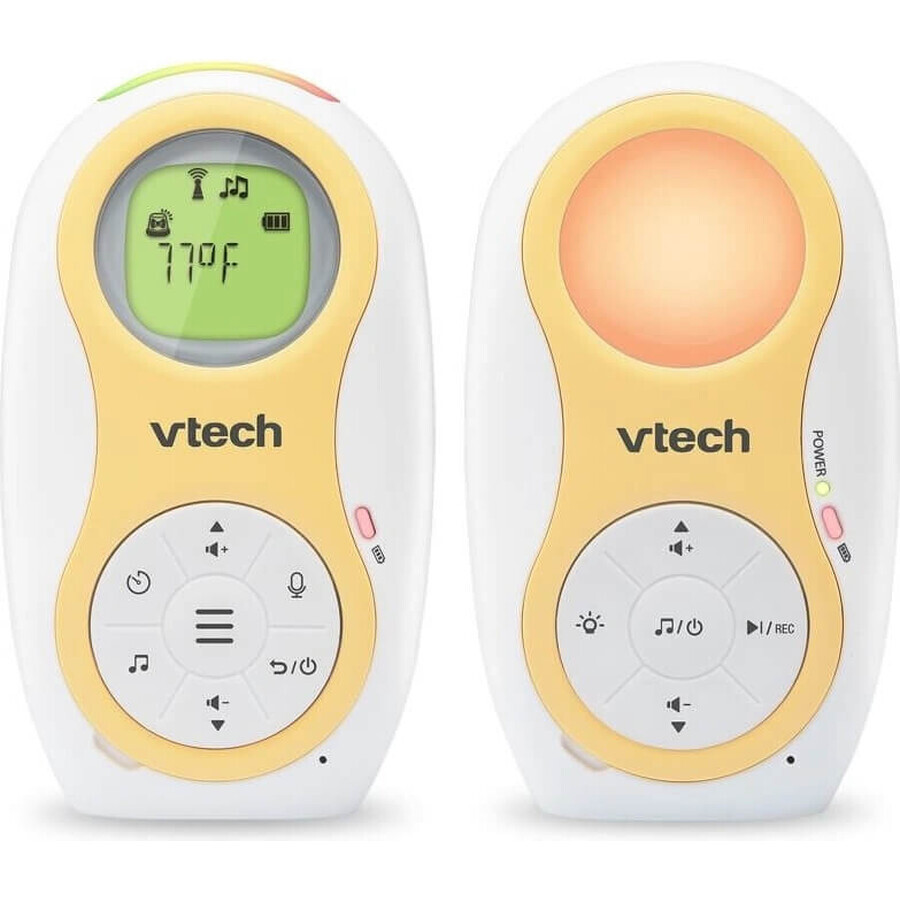 VTECH DM1215, vigilabebés de doble batería con grabación de audio 1×1pcs, vigilabebés