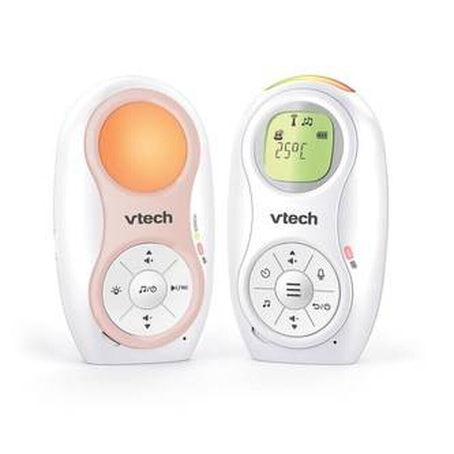 VTECH DM1215, vigilabebés de doble batería con grabación de audio 1×1pcs, vigilabebés