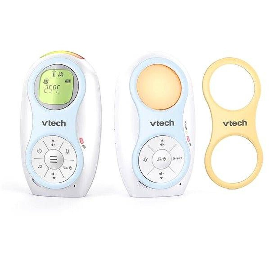 VTECH DM1215, vigilabebés de doble batería con grabación de audio 1×1pcs, vigilabebés