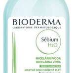 BIODERMA Sébium H2O acqua micellare per pelle grassa e acneica 1×500 ml, acqua micellare