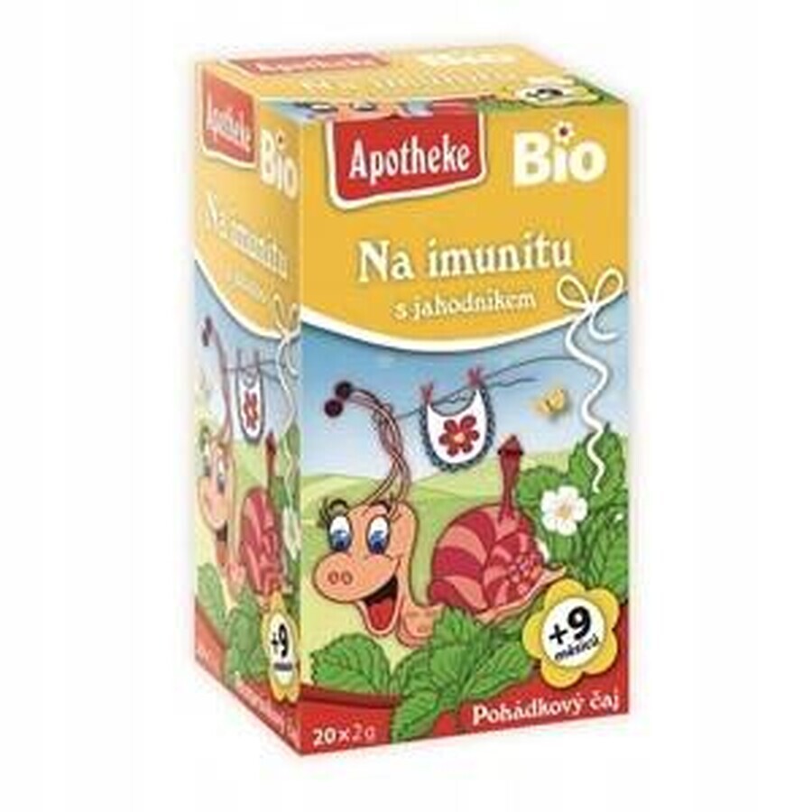 APOTHEKE TALK Para la inmunidad con fresas Bio 20×1,5 g, tisana, a partir del final del 9º mes