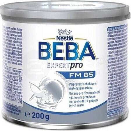 BEBA EXPERT pro FM 85 1×200 g, leche especial para prematuros