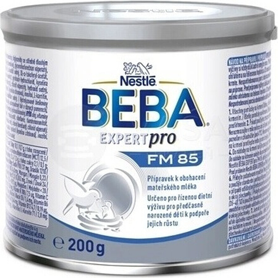 BEBA EXPERT pro FM 85 1×200 g, leche especial para prematuros