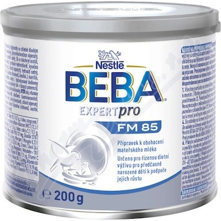 BEBA EXPERT pro FM 85 1×200 g, leche especial para prematuros