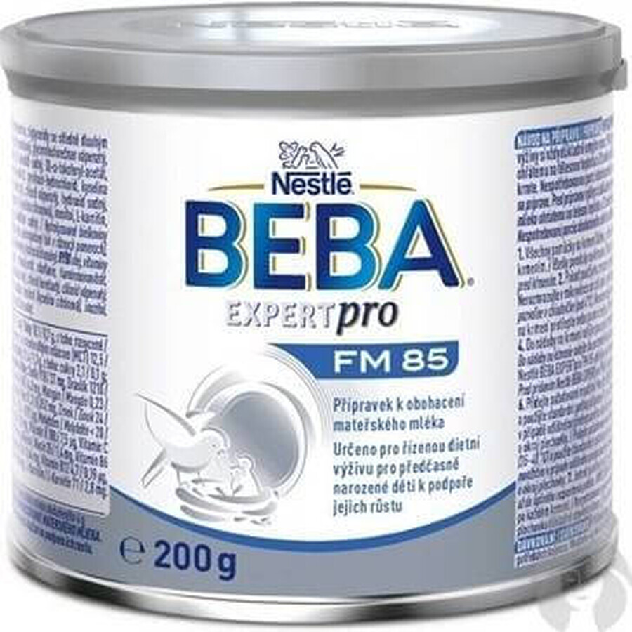 BEBA EXPERT pro FM 85 1×200 g, leche especial para prematuros