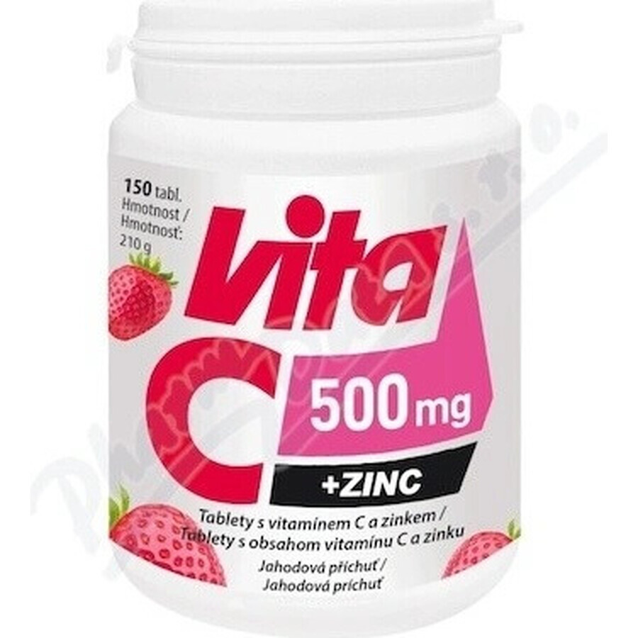 Vitabalans Vita C 500 mg + ZINC 1×150 tbl