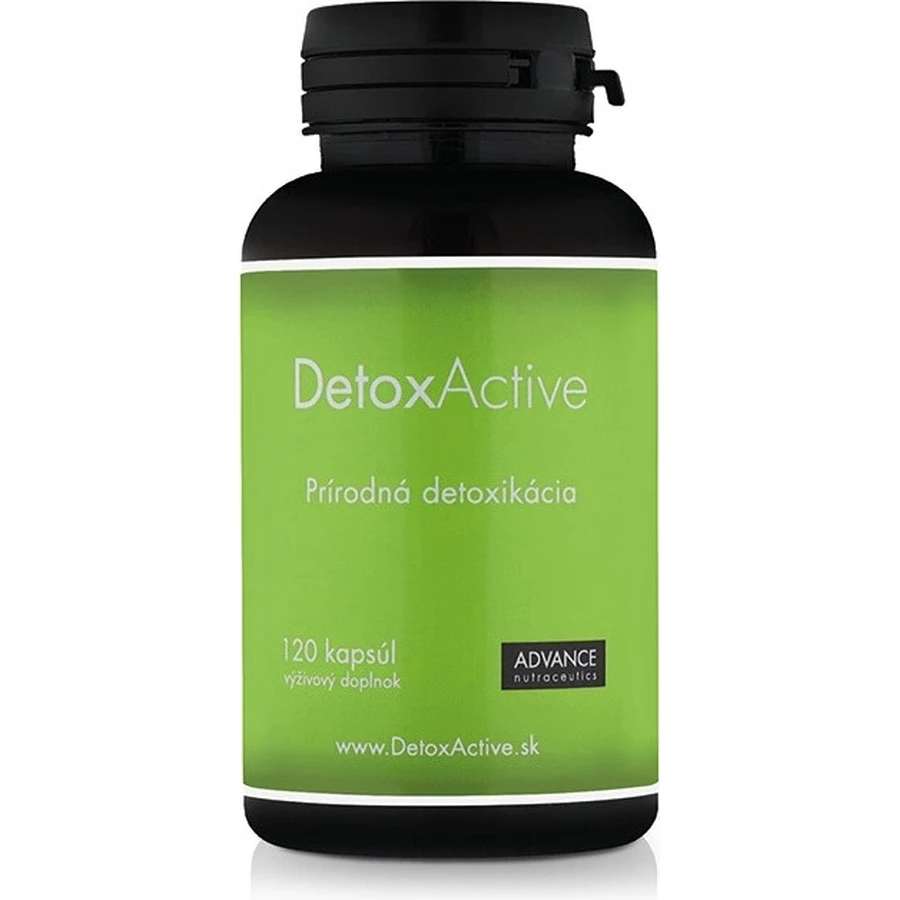 DetoxActive 120 cps. - detoxifiere naturală 1×120 cps, supliment alimentar