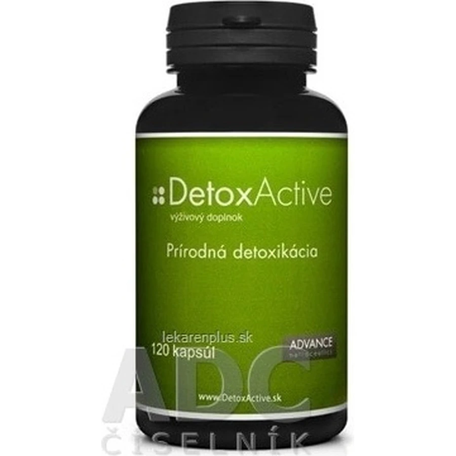 DetoxActive 120 cps. - detoxifiere naturală 1×120 cps, supliment alimentar